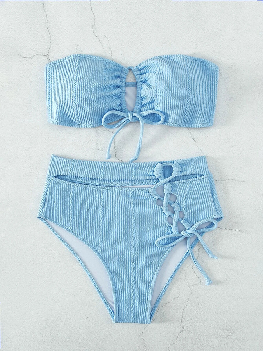 Clarissa Bandeau Bikini Set – SYVARA