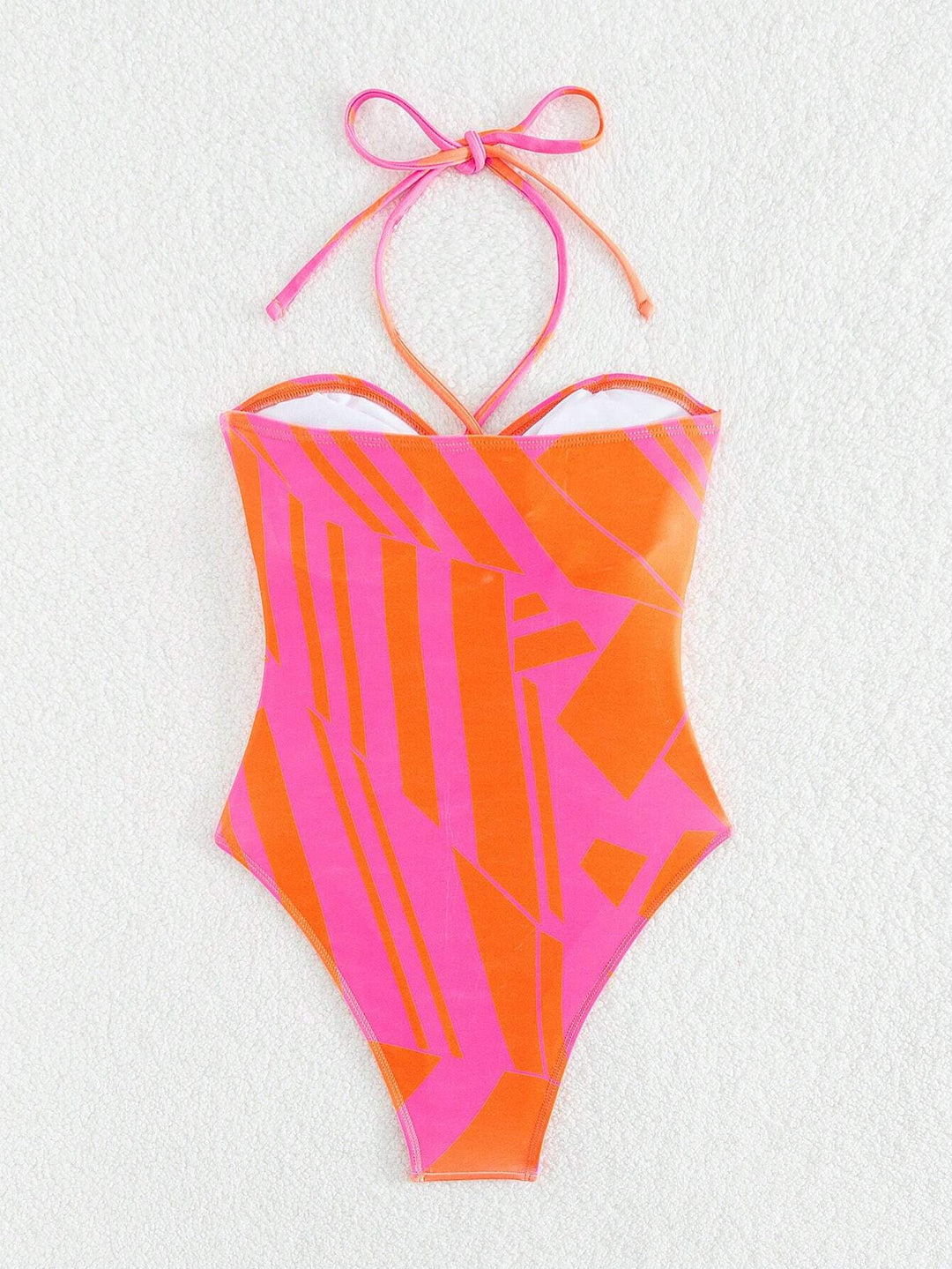 Adaline Cut Out Halter Swimsuit